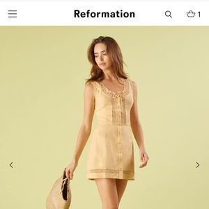 Brand new sold out Reformation summer dress